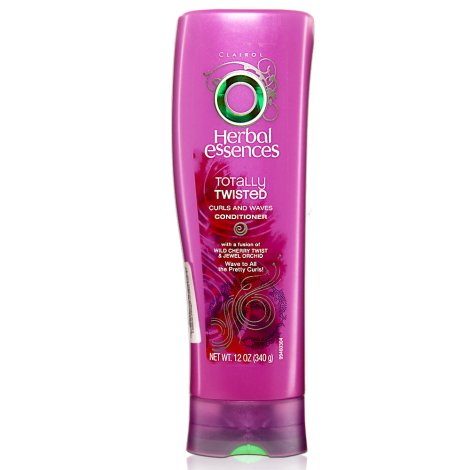 Herbal Essences Totally Twisted Curl Boosting Mousse.